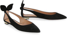 Carica l'immagine nel visualizzatore di Gallery, Ballerine Bow Tie Ballet in suede
