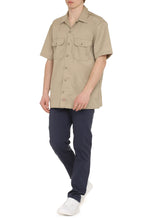 Carica l'immagine nel visualizzatore di Gallery, Camicia a maniche corte in misto cotone
