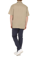 Carica l'immagine nel visualizzatore di Gallery, Camicia a maniche corte in misto cotone
