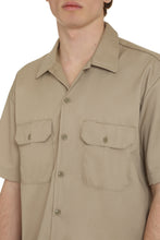 Carica l'immagine nel visualizzatore di Gallery, Camicia a maniche corte in misto cotone
