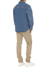 Carica l'immagine nel visualizzatore di Gallery, Camicia Houston in denim
