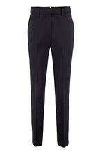 Load image into Gallery viewer, Wool blend tailored trousers
