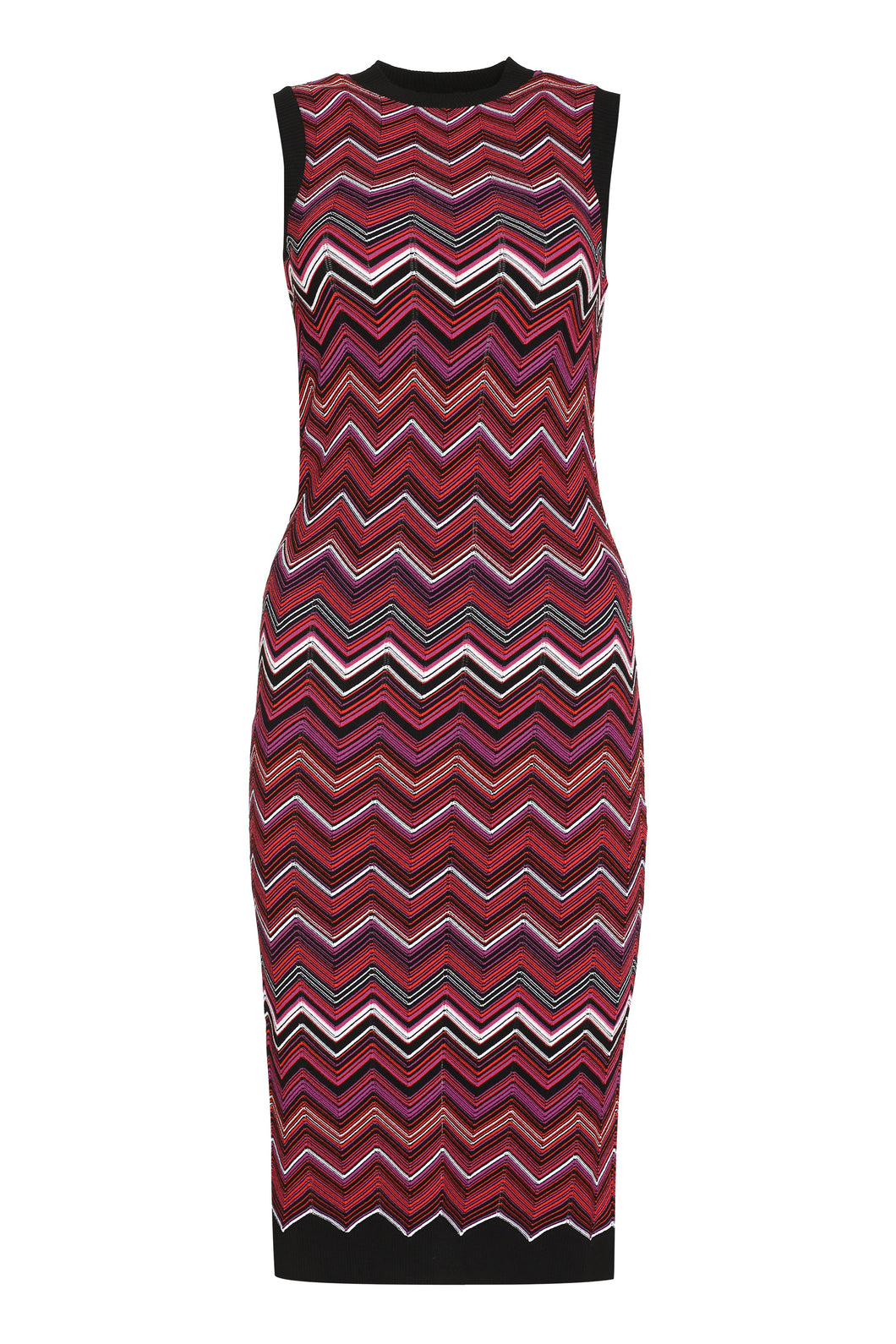 Knitted jacquard dress