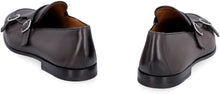 Load image into Gallery viewer, Leather monk-strap with buckles
