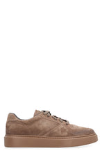 Carica l'immagine nel visualizzatore di Gallery, Sneakers low-top in pelle scamosciata
