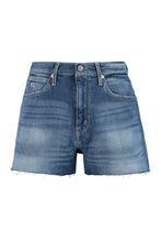 Carica l'immagine nel visualizzatore di Gallery, Shorts in denim a vita alta
