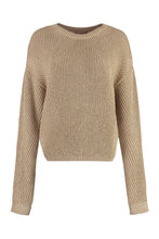 Load image into Gallery viewer, Editto viscose-blend crew-neck sweater
