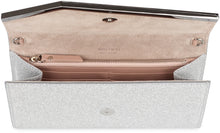 Load image into Gallery viewer, Emmie glittered fabric clutch
