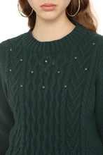 Carica l'immagine nel visualizzatore di Gallery, Pullover Ennio in maglia a trecce
