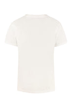 Carica l'immagine nel visualizzatore di Gallery, T-shirt in cotone con ricamo
