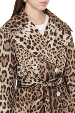 Carica l'immagine nel visualizzatore di Gallery, Trench coat in nylon stampato
