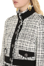 Carica l'immagine nel visualizzatore di Gallery, Giacca in tweed misto cotone
