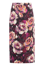 Load image into Gallery viewer, Printed midi skirt
