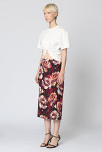 Load image into Gallery viewer, Printed midi skirt
