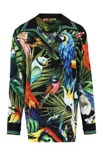 Carica l'immagine nel visualizzatore di Gallery, Camicia oversize in seta stampata
