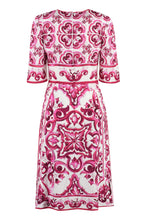 Carica l&#39;immagine nel visualizzatore di Gallery, Abito chemisier stampato
