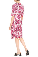 Carica l&#39;immagine nel visualizzatore di Gallery, Abito chemisier stampato
