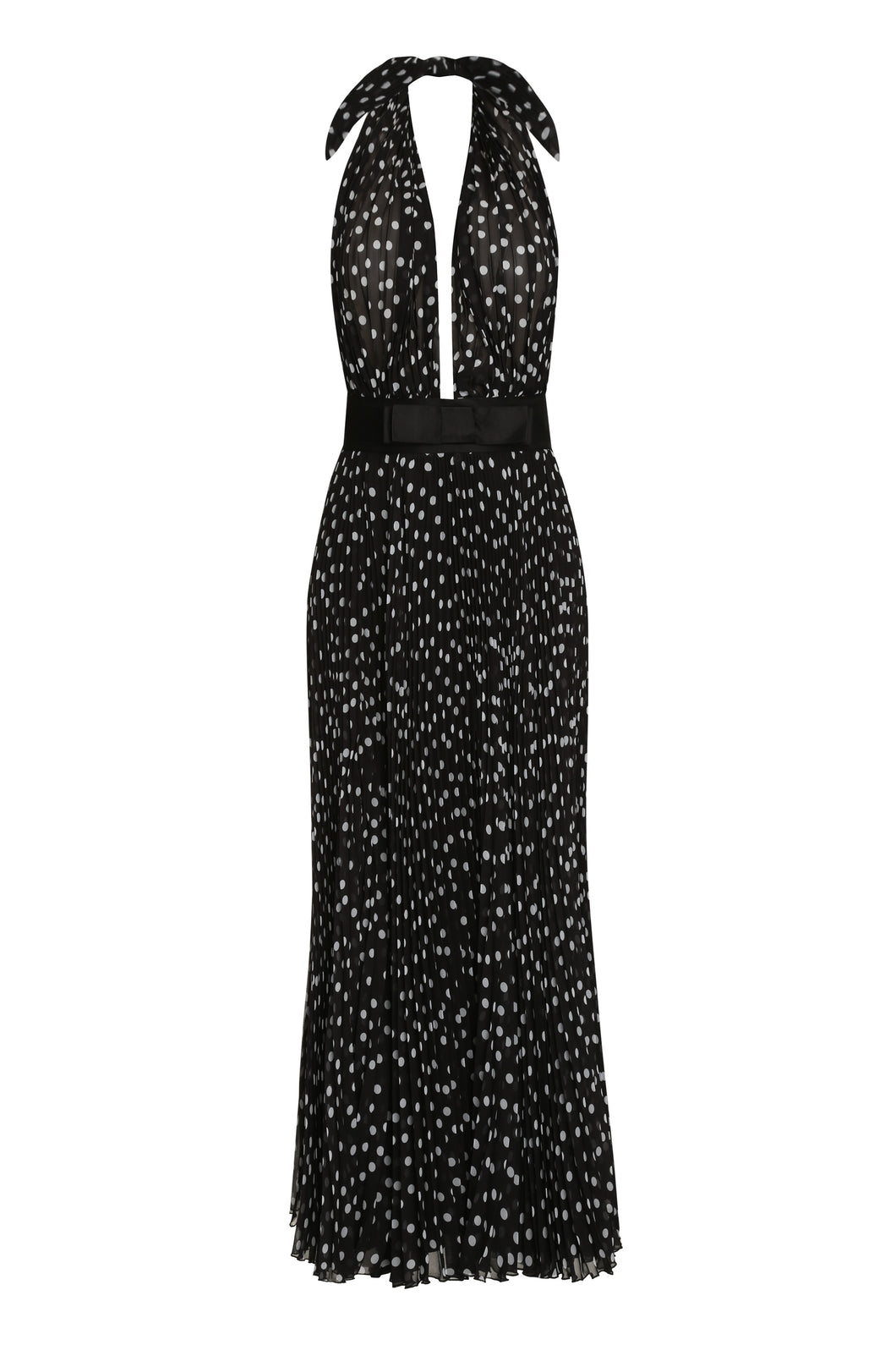 Abito in chiffon stampato