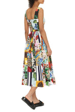 Load image into Gallery viewer, Printed cotton maxi dress
