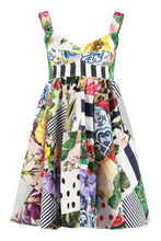 Carica l&#39;immagine nel visualizzatore di Gallery, Abito in cotone stampato
