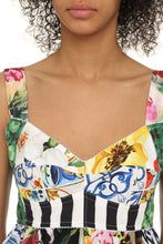 Carica l&#39;immagine nel visualizzatore di Gallery, Abito in cotone stampato
