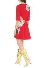 Carica l&#39;immagine nel visualizzatore di Gallery, Abito in crêpe di lana
