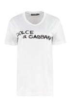 Carica l'immagine nel visualizzatore di Gallery, T-shirt girocollo in cotone

