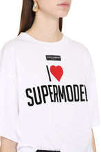 Carica l'immagine nel visualizzatore di Gallery, T-shirt girocollo in cotone
