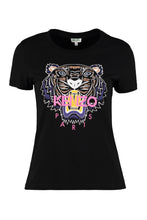 Carica l'immagine nel visualizzatore di Gallery, T-shirt in cotone con stampa Tiger

