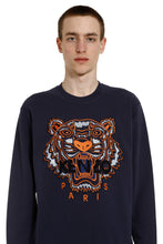 Load image into Gallery viewer, Tiger embroidered cotton sweatshirt
