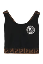 Carica l'immagine nel visualizzatore di Gallery, Tank-top sportivo in tessuto techno
