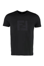 Carica l'immagine nel visualizzatore di Gallery, T-shirt in cotone con logo FF
