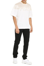 Load image into Gallery viewer, Two-tone cotton T-shirt
