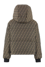 Load image into Gallery viewer, Zip and snap button fastening down jacket
