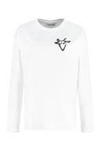 Carica l'immagine nel visualizzatore di Gallery, T-shirt in cotone stretch con stampa
