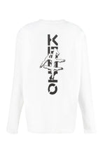 Carica l'immagine nel visualizzatore di Gallery, T-shirt in cotone stretch con stampa
