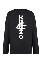 Carica l'immagine nel visualizzatore di Gallery, T-shirt in cotone a maniche lunghe

