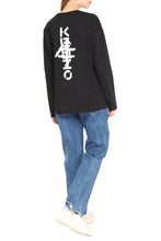 Carica l'immagine nel visualizzatore di Gallery, T-shirt in cotone a maniche lunghe
