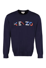 Carica l'immagine nel visualizzatore di Gallery, Pullover in cotone con logo ricamato
