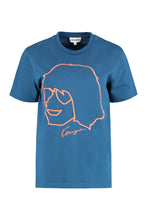Carica l'immagine nel visualizzatore di Gallery, T-shirt in cotone con ricamo
