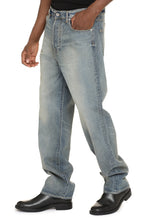 Carica l'immagine nel visualizzatore di Gallery, Jeans straight leg Asagao a 5 tasche
