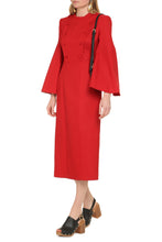 Load image into Gallery viewer, Wool and silk mini dress
