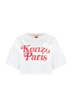 Carica l'immagine nel visualizzatore di Gallery, Crop top Kenzo By Verdy in cotone con logo
