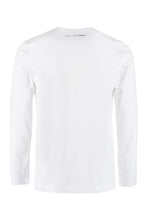 Carica l'immagine nel visualizzatore di Gallery, T-shirt a maniche lunghe in cotone stretch
