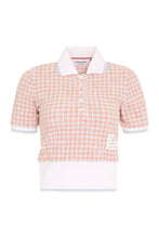 Load image into Gallery viewer, Cotton tweed polo shirt
