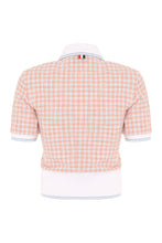 Load image into Gallery viewer, Cotton tweed polo shirt
