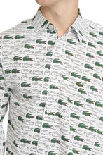 Load image into Gallery viewer, Lacoste x Comme des Garçons - Cottond shirt with logo print
