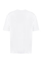 Carica l'immagine nel visualizzatore di Gallery, Lacoste x Comme des Garçons - T-shirt a maniche corte in cotone con stampa

