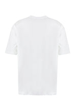 Carica l'immagine nel visualizzatore di Gallery, Lacoste x Comme des Garçons - T-shirt a maniche corte in cotone con stampa
