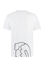 Carica l'immagine nel visualizzatore di Gallery, Lacoste x Comme des Garçons - T-shirt a maniche corte in cotone con stampa
